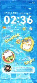 小刘鸭 夏日泳池