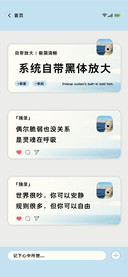 系统自带黑体放大