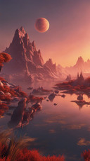 Alien Sunset #1