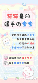猫猫是我暖手的宝宝