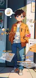 A capricious boy
