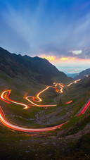 Winding Road in The Valley