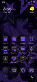 Purple Stars