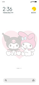 Cute Kuromi Melody