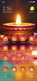 Vibrant Diya