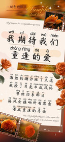 我期待我们重逢的爱