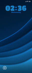 Blue Wavy