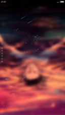 我们不断地重逢-4D动态锁屏流星雨滴充电特效3D壁纸重力滚动