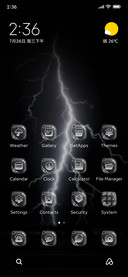 Night rain