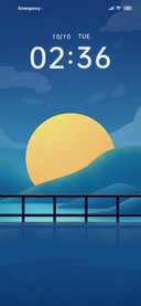 Evening sky
