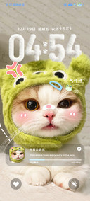 光栅 咪有小猫饼