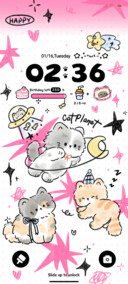 Cute doodle cat