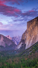 Valley Under Beautiful Clouds