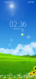 Green scenery