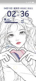 白开水清新少女