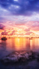 Purple sunset