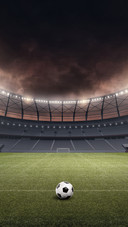 Football in the football field