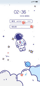 简约太空人