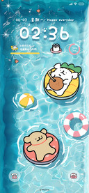 线条小狗 夏日出逃