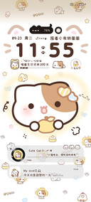 可爱 小摊宝猫猫头