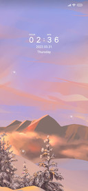 Afterglow widget