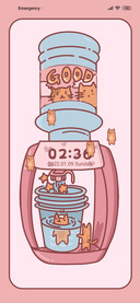 A cat in the bath