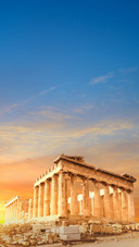 Athens station of overseas cloud travel 26