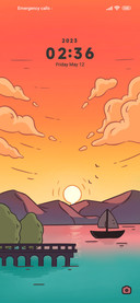 Sunset glow