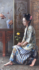 画家王明月作品