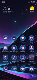 dark neon