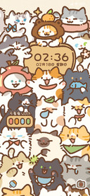 可爱涂鸦 猫猫驾到