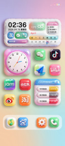 气球膨胀立体组件