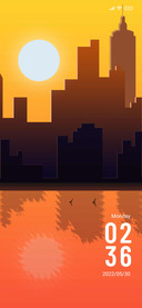 sunset dusk