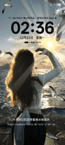 INS海边落日海风