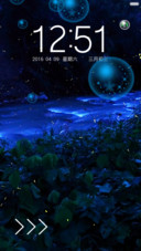 绝美夜色（梦幻泡泡特效）