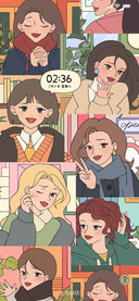 复古漫画人间四月