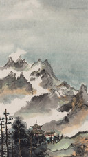 吕印的水墨古城