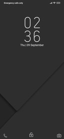3D Dark Black