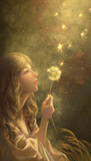 Dandelion turned into a star