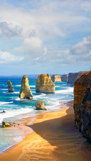 Beautiful 12 Apostles in Australia