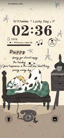 Retro otaku dog