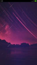 暗夜星辰【3D重力+流星特效】