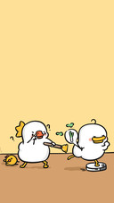Flirting with ducks