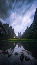 Intermountain lake