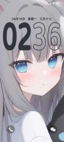 卡哇伊少女blue