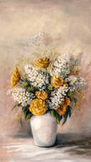 Still Life Oil Painting Depicting
