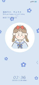 蝴蝶结发卡女孩