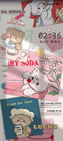 Mikko漫画光影贴纸
