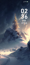 Dreamy snowy 