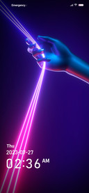 A polar string 